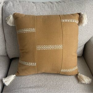 Arlo Pieced Printed Throw Pillow